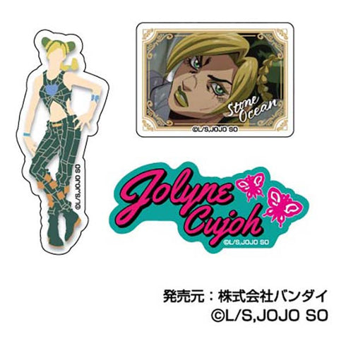 『ジョジョの奇妙な冒険 ストーンオーシャン』デバイスステッカー  彩色影絵【BOX】